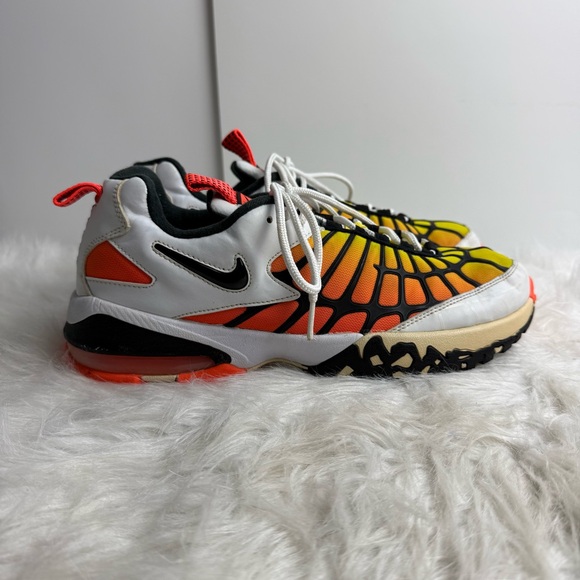 NIKE AIR MAX 120 HYPER ORANGE RUNNING SHOES TRAINERS